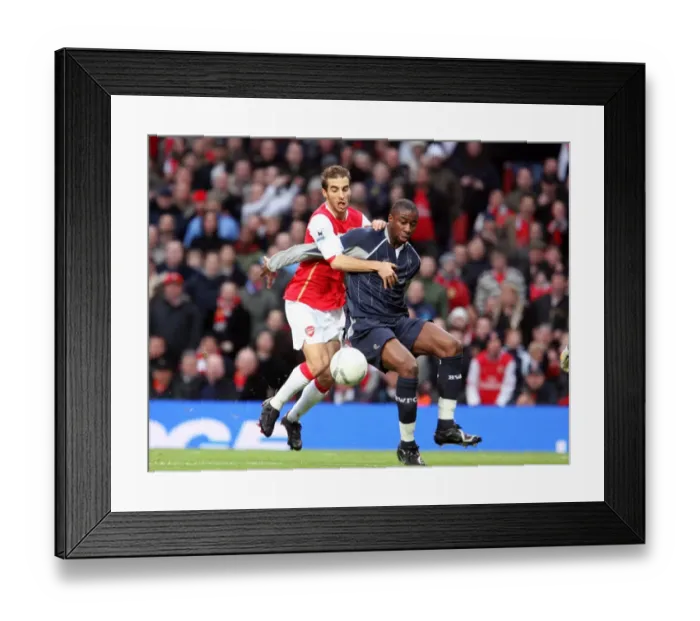 Framed Print : Flamini vs. Meite: 1-1 Stalemate in FA Cup Clash at Emirates Stadium, Arsenal vs. Bolton (2007)