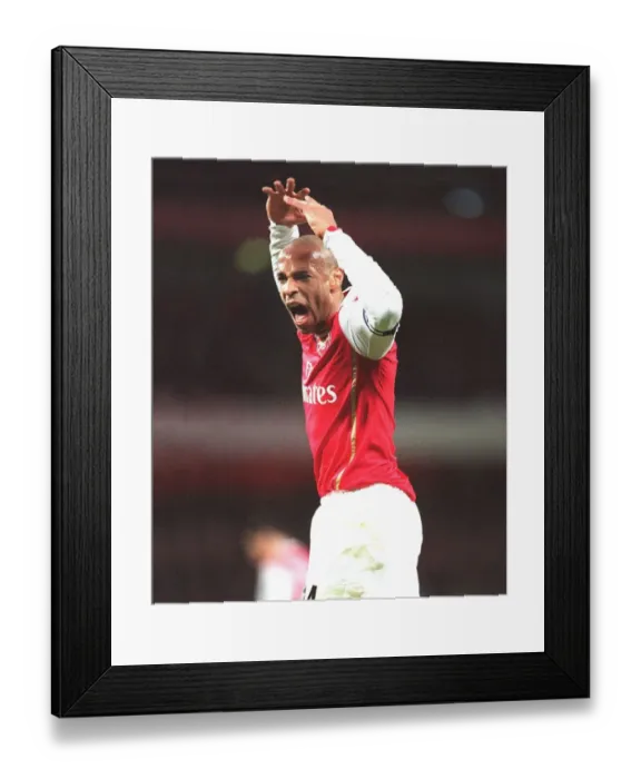 Framed Print : Thierry Henry in Action: A FA Cup Battle - Arsenal vs. Bolton Wanderers, 2007 Framed Print : Thierry Henry in Action: A FA Cup Battle - Arsenal vs. Bolton Wanderers, 2007