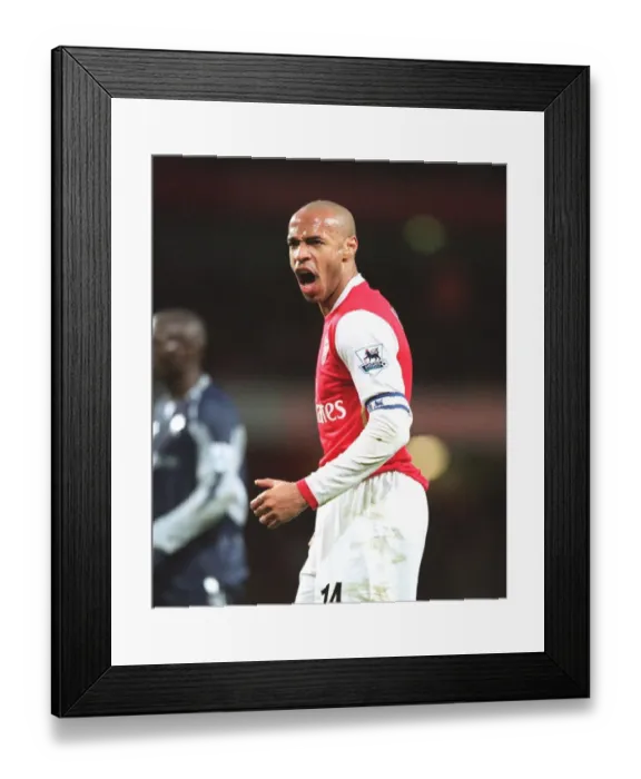 Framed Print : Thierry Henry's FA Cup Battle: Arsenal vs. Bolton Wanderers (2007) - A 1:1 Draw at Emirates Stadium Framed Print : Thierry Henry's FA Cup Battle: Arsenal vs. Bolton Wanderers (2007) - A 1:1 Draw at Emirates Stadium