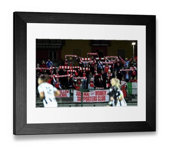 Framed Print : Juventus FC v Arsenal FC - UEFA Women's Champions League 2024 / 25 Group Stage MD3