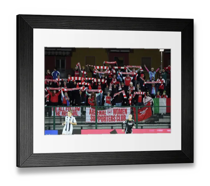 Framed Print : Juventus FC v Arsenal FC - UEFA Women's Champions League 2024 / 25 Group Stage MD3