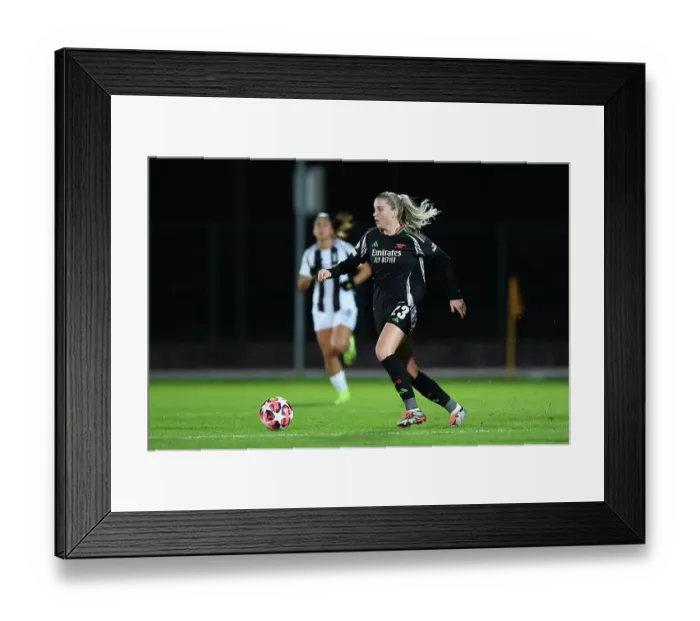 Framed Print : Juventus FC v Arsenal FC - UEFA Women's Champions League 2024 / 25 Group Stage MD3