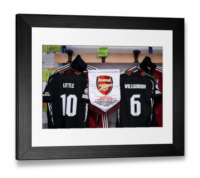 Framed Print : Juventus FC v Arsenal FC - UEFA Women's Champions League 2024 / 25 Group Stage MD3