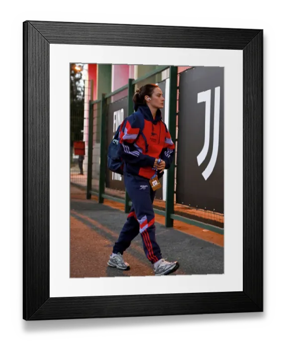 Framed Print : Juventus FC v Arsenal FC - UEFA Women's Champions League 2024 / 25 Group Stage MD3
