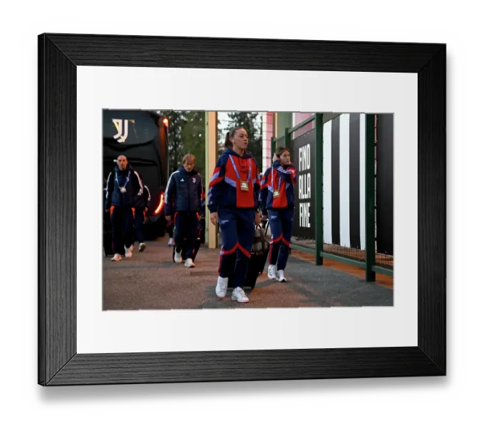 Framed Print : Juventus FC v Arsenal FC - UEFA Women's Champions League 2024 / 25 Group Stage MD3