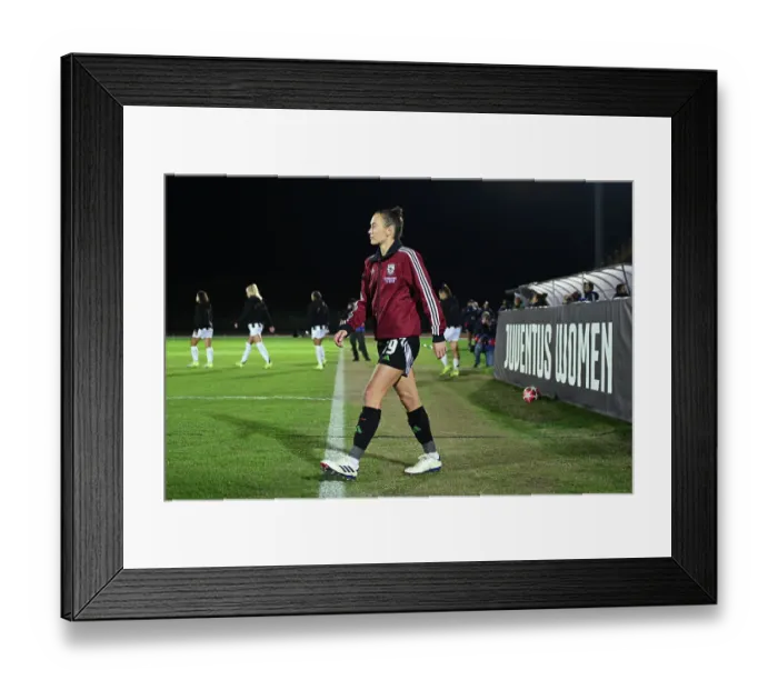 Framed Print : Juventus FC v Arsenal FC - UEFA Women's Champions League 2024 / 25 Group Stage MD3