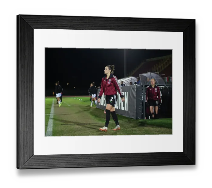 Framed Print : Juventus FC v Arsenal FC - UEFA Women's Champions League 2024 / 25 Group Stage MD3