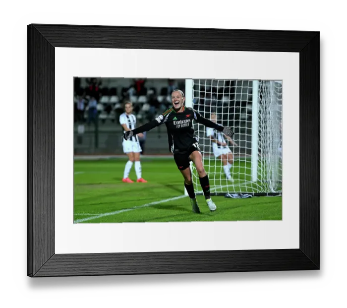 Framed Print : Juventus FC v Arsenal FC - UEFA Women's Champions League 2024 / 25 Group Stage MD3