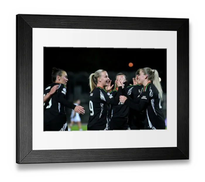 Framed Print : Juventus FC v Arsenal FC - UEFA Women's Champions League 2024 / 25 Group Stage MD3