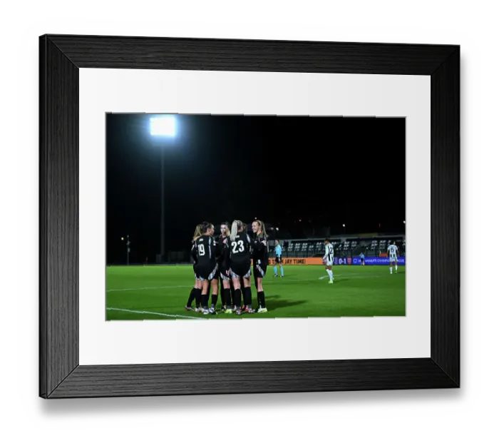 Framed Print : Juventus FC v Arsenal FC - UEFA Women's Champions League 2024 / 25 Group Stage MD3