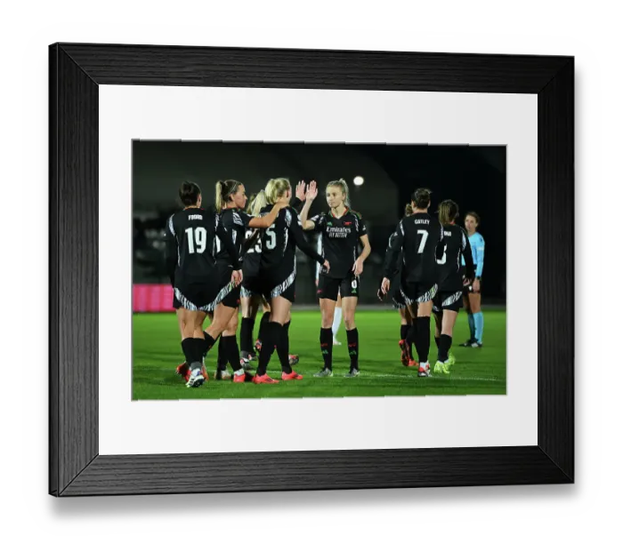 Framed Print : Juventus FC v Arsenal FC - UEFA Women's Champions League 2024 / 25 Group Stage MD3