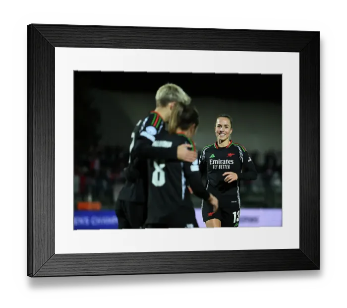 Framed Print : Juventus FC v Arsenal FC - UEFA Women's Champions League 2024 / 25 Group Stage MD3
