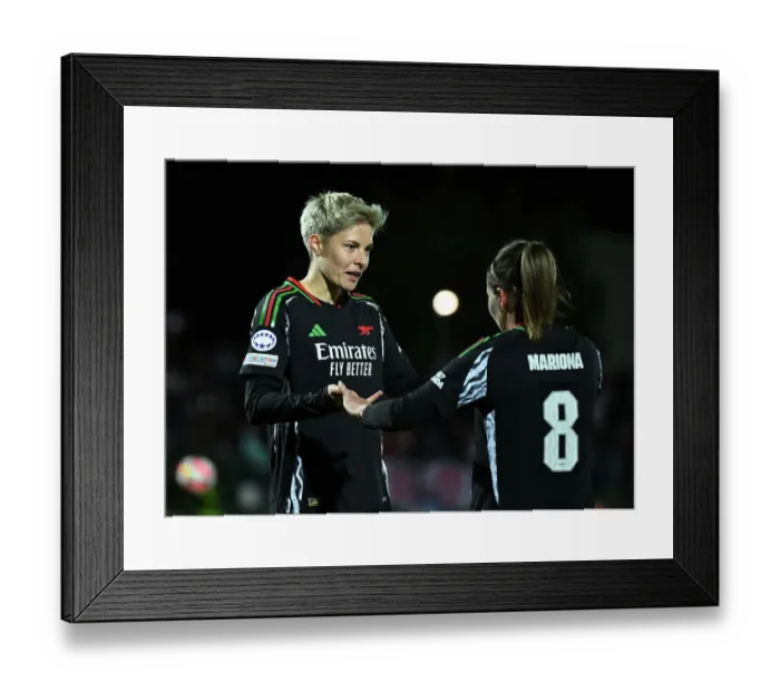 Framed Print : Juventus FC v Arsenal FC - UEFA Women's Champions League 2024 / 25 Group Stage MD3