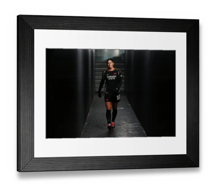 Framed Print : Juventus FC v Arsenal FC - UEFA Women's Champions League 2024 / 25 Group Stage MD3