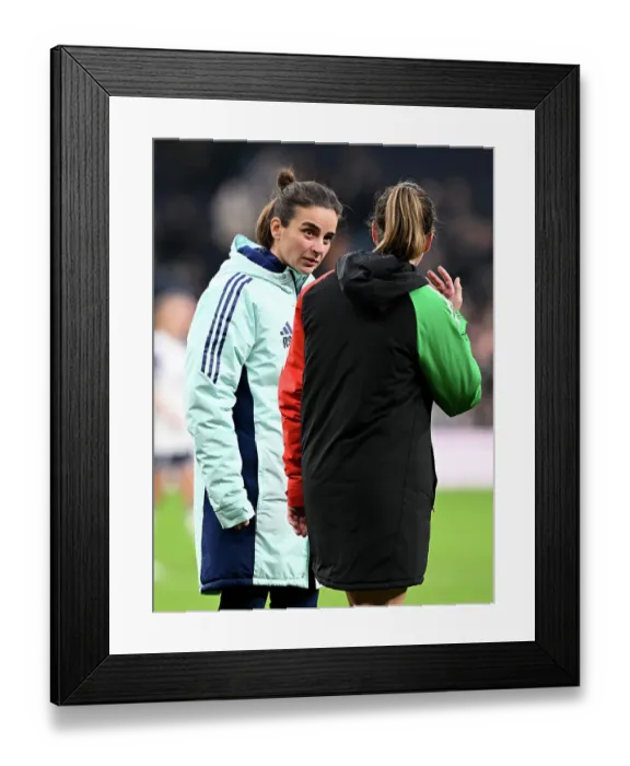 Framed Print : Tottenham Hotspur v Arsenal - Barclays Women's Super League