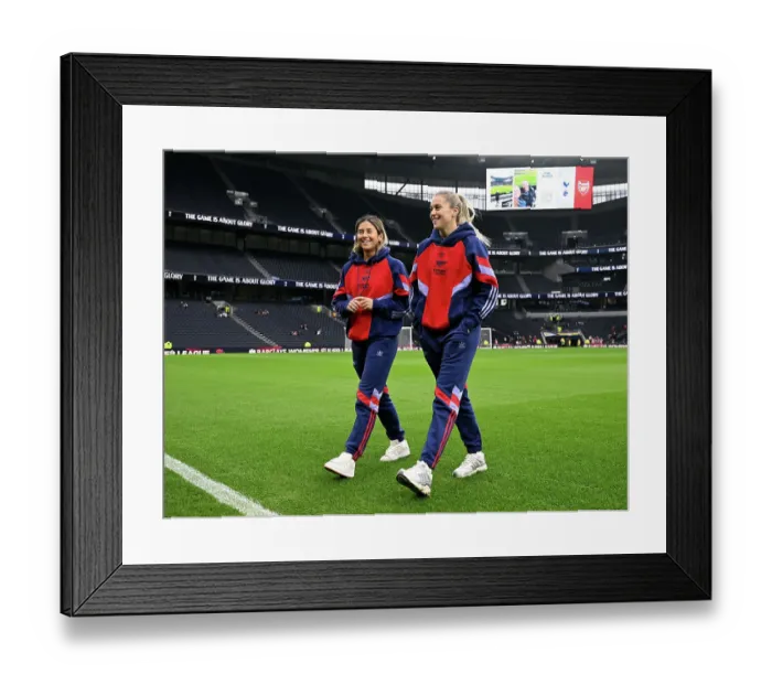 Framed Print : Tottenham Hotspur v Arsenal - Barclays Women's Super League