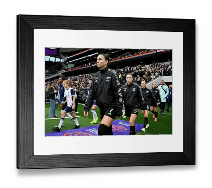 Framed Print : Tottenham Hotspur v Arsenal - Barclays Women's Super League