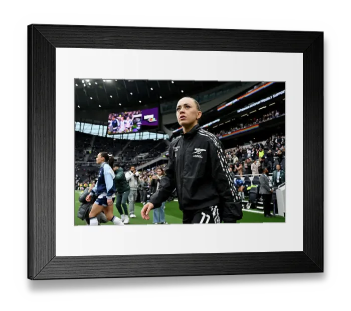 Framed Print : Tottenham Hotspur v Arsenal - Barclays Women's Super League