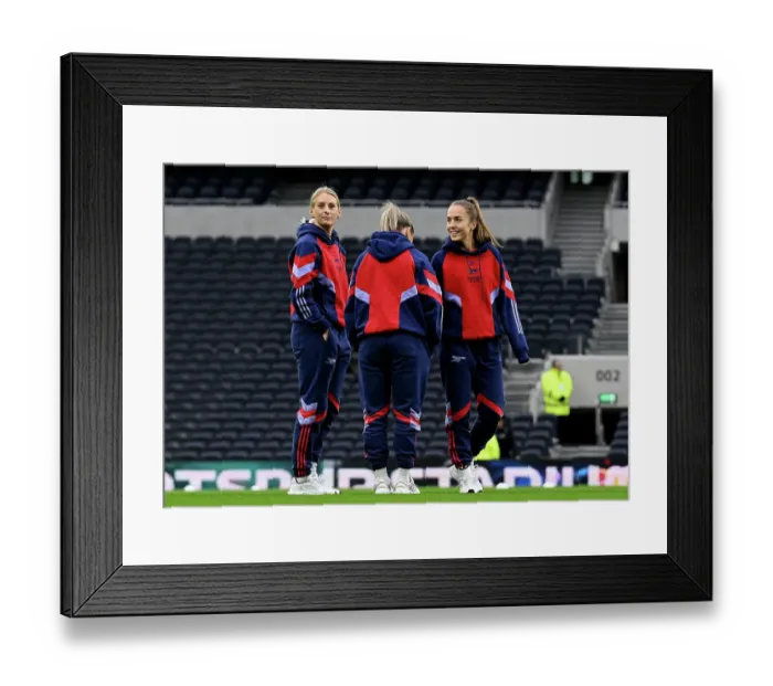 Framed Print : Tottenham Hotspur v Arsenal - Barclays Women's Super League