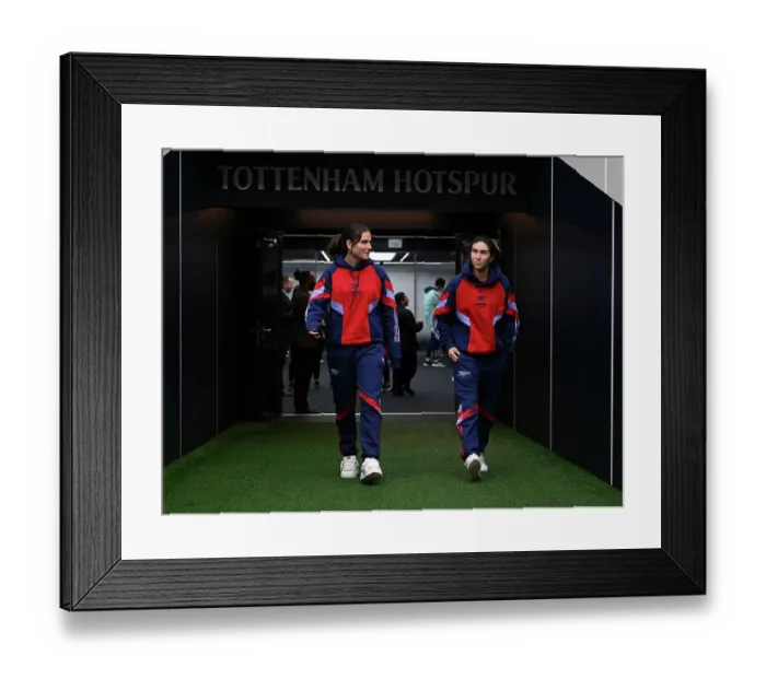 Framed Print : Tottenham Hotspur v Arsenal - Barclays Women's Super League