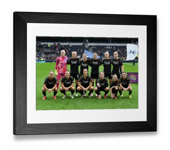 Framed Print : Tottenham Hotspur v Arsenal - Barclays Women's Super League