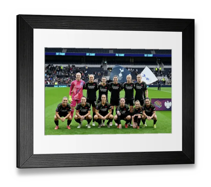 Framed Print : Tottenham Hotspur v Arsenal - Barclays Women's Super League