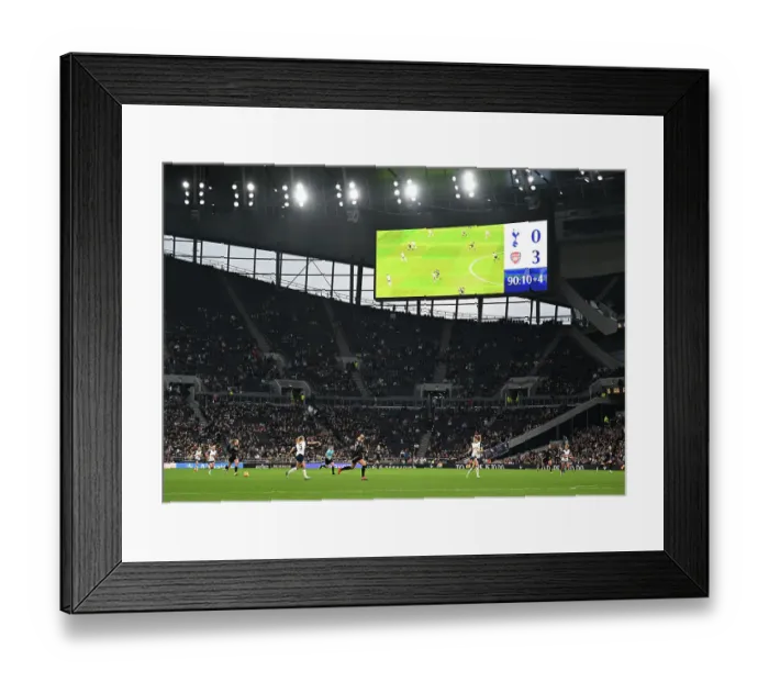 Framed Print : Tottenham Hotspur v Arsenal - Barclays Women's Super League