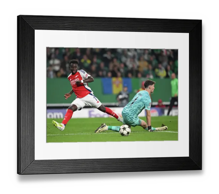 Framed Print : Sporting Clube de Portugal v Arsenal FC - UEFA Champions League 2024 / 25 League Phase MD5 Framed Print : Sporting Clube de Portugal v Arsenal FC - UEFA Champions League 2024 / 25 League Phase MD5