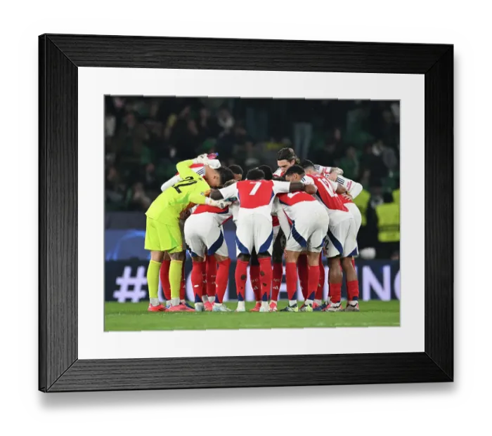 Framed Print : Sporting Clube de Portugal v Arsenal FC - UEFA Champions League 2024 / 25 League Phase MD5 Framed Print : Sporting Clube de Portugal v Arsenal FC - UEFA Champions League 2024 / 25 League Phase MD5