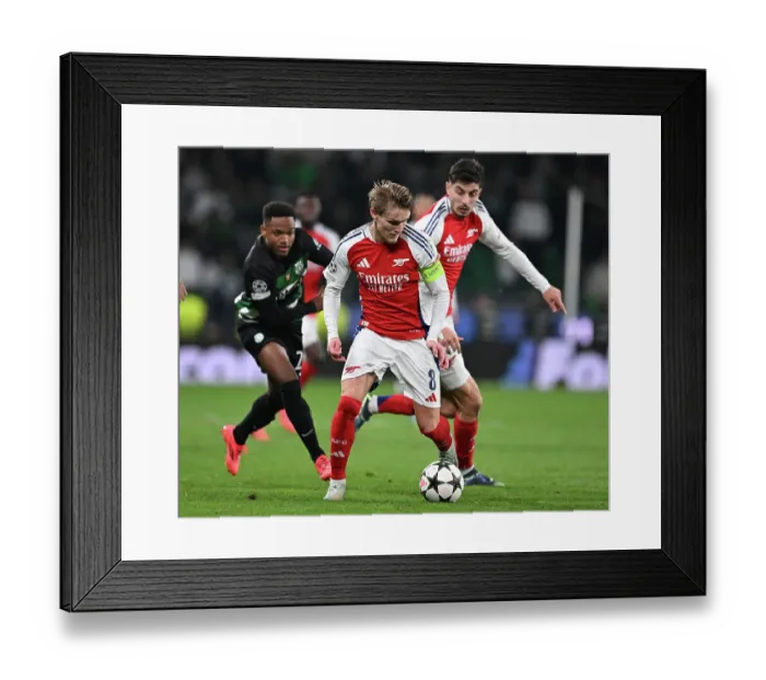 Framed Print : Sporting Clube de Portugal v Arsenal FC - UEFA Champions League 2024 / 25 League Phase MD5 Framed Print : Sporting Clube de Portugal v Arsenal FC - UEFA Champions League 2024 / 25 League Phase MD5