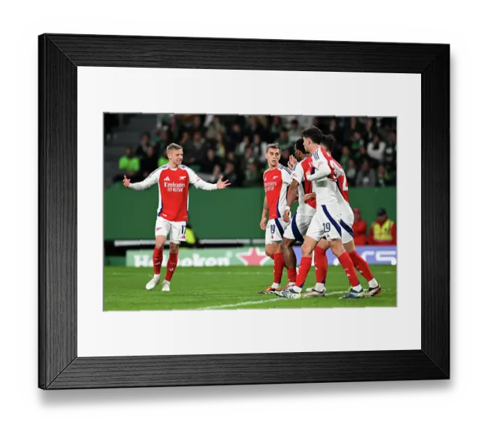 Framed Print : Sporting Clube de Portugal v Arsenal FC - UEFA Champions League 2024 / 25 League Phase MD5 Framed Print : Sporting Clube de Portugal v Arsenal FC - UEFA Champions League 2024 / 25 League Phase MD5