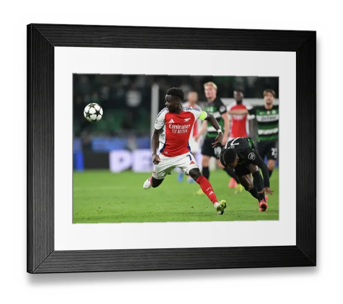Framed Print : Sporting Clube de Portugal v Arsenal FC - UEFA Champions League 2024 / 25 League Phase MD5 Framed Print : Sporting Clube de Portugal v Arsenal FC - UEFA Champions League 2024 / 25 League Phase MD5