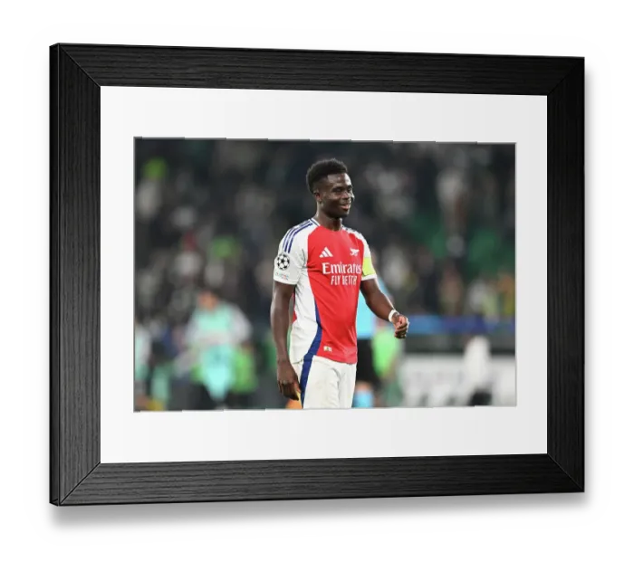 Framed Print : Sporting Clube de Portugal v Arsenal FC - UEFA Champions League 2024 / 25 League Phase MD5 Framed Print : Sporting Clube de Portugal v Arsenal FC - UEFA Champions League 2024 / 25 League Phase MD5