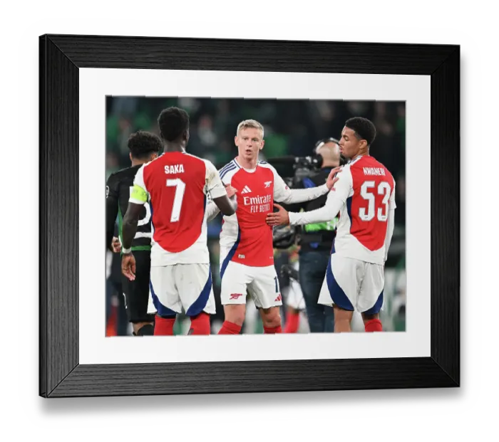 Framed Print : Sporting Clube de Portugal v Arsenal FC - UEFA Champions League 2024 / 25 League Phase MD5 Framed Print : Sporting Clube de Portugal v Arsenal FC - UEFA Champions League 2024 / 25 League Phase MD5