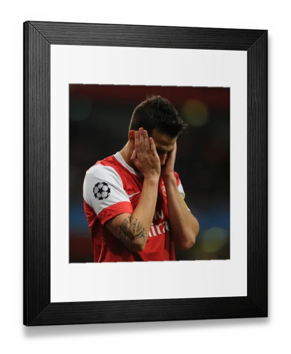 Framed Print : Arsenal's Unforgettable Night: Cesc Fabregas Leads the Gunners to a Historic 6-0 UEFA Champions League Victory Framed Print : Arsenal's Unforgettable Night: Cesc Fabregas Leads the Gunners to a Historic 6-0 UEFA Champions League Victory