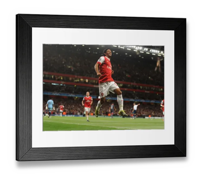 Framed Print : Carlos Vela's Brace: Arsenal's Dominant 6-0 Victory Over SC Braga Framed Print : Carlos Vela's Brace: Arsenal's Dominant 6-0 Victory Over SC Braga