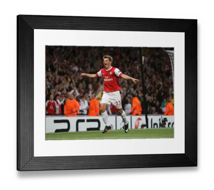 Framed Print : Andrey Arshavin's Brilliant Goal: Arsenal Crushes SC Braga 6-0 in Champions League Framed Print : Andrey Arshavin's Brilliant Goal: Arsenal Crushes SC Braga 6-0 in Champions League