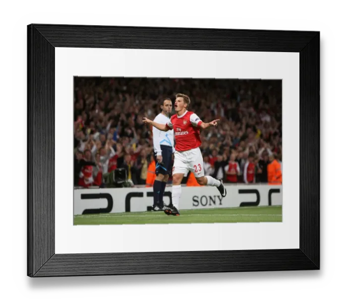 Framed Print : Andrey Arshavin's Brilliant Brace: Arsenal Crushes SC Braga 6-0 in Champions League Framed Print : Andrey Arshavin's Brilliant Brace: Arsenal Crushes SC Braga 6-0 in Champions League