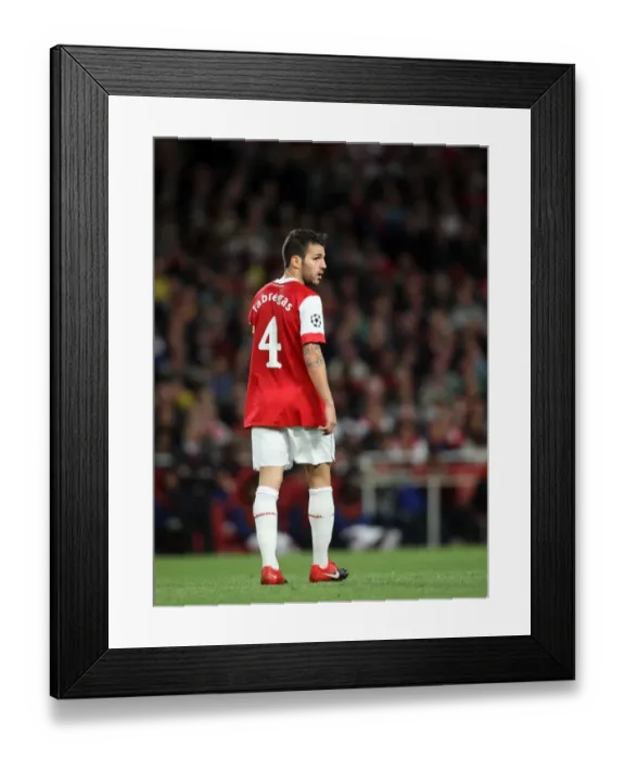 Framed Print : Arsenal's Dominance: Cesc Fabregas Leads Historic 6-0 UEFA Champions League Victory Framed Print : Arsenal's Dominance: Cesc Fabregas Leads Historic 6-0 UEFA Champions League Victory