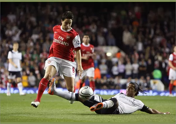 Samir Nasri (Arsenal) Giovani Dos Santos (Tottenham). Tottenham Hotspur 1: 4 Arsenal (aet)