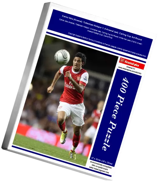 Carlos Vela (Arsenal). Tottenham Hotspur 1: 4 Arsenal (aet). Carling Cup 3rd Round