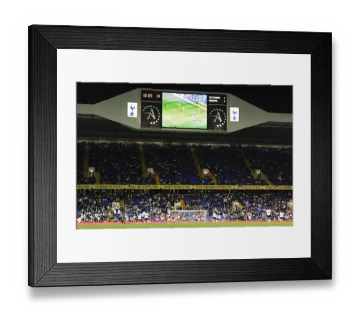 Framed Print : Arsenal Triumphs Over Tottenham Hotspur 4-1 in Carling Cup Third Round
