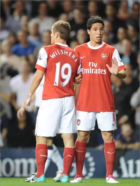 Glory Days: Nasri and Wilshere Shine in Arsenal's 4-1 Carling Cup Victory over Tottenham