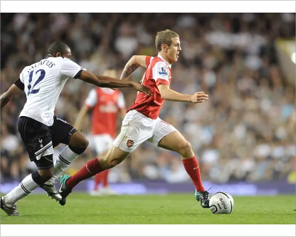 Jack Wilshere (Arsenal) Wilson Palacios (Tottenham). Tottenham Hotspur 1: 4 Arsenal (aet)