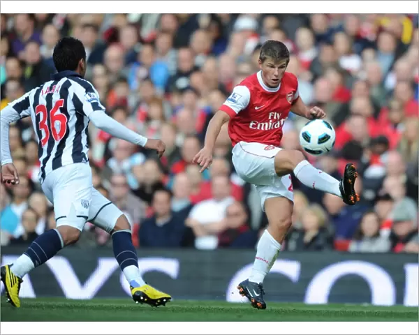 Andrey Arshavin (Arsenal) Gonzalo Jara (WBA). Arsenal 2: 3 West Bromwich Albion