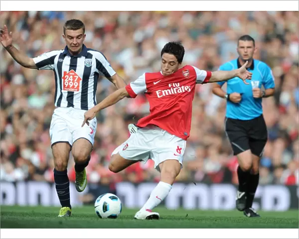 Samir Nasri (Arsenal) James Morrison (WBA). Arsenal 2: 3 West Bromwich Albion