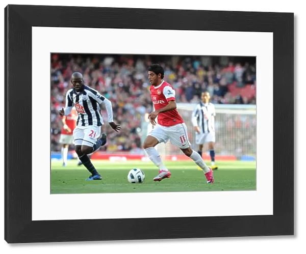 Carlos Vela (Arsenal) Youssouf Mulumbu (WBA). Arsenal 2: 3 West Bromwich Albion