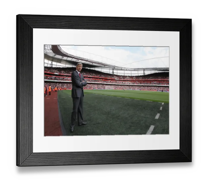 Framed Print : Arsene Wenger the Arsenal Manager. Arsenal 2: 3 West Bromwich Albion, Barclays Premier League Framed Print : Arsene Wenger the Arsenal Manager. Arsenal 2: 3 West Bromwich Albion, Barclays Premier League