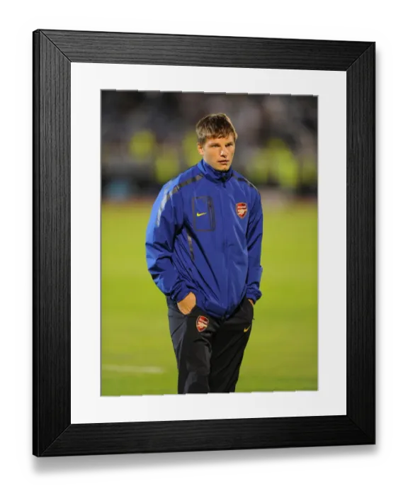 Framed Print : Andrey Arshavin (Arsenal). Partizan Belgrade 1: 3 Arsenal. UEFA Champions League Framed Print : Andrey Arshavin (Arsenal). Partizan Belgrade 1: 3 Arsenal. UEFA Champions League