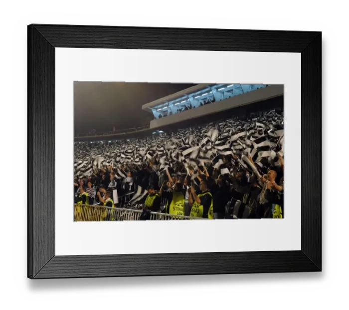 Framed Print : Arsenal's Triumph Over Partizan Belgrade in the UEFA Champions League: 3-1 Victory